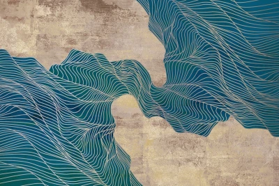 Sample sale Vintage look vloerkleed 230cm x 160cm (showroom model)