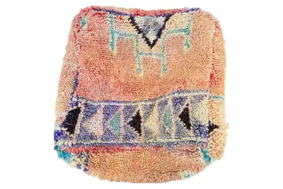 Marokkaanse Poef nr.21102 60cm x 60cm x 25cm incl. vulling Verwacht half november