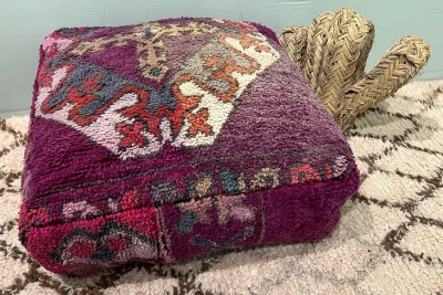  Marokkaanse Poef 60cm x 60cm x 25cm nr: 75144 incl. vulling