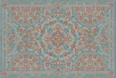 Sale vintage look vloerkleed 185cm x 120cm showroom model