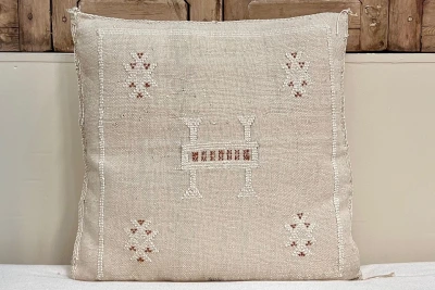Sabra Kussen uit Marokko beige 45cm x 45cm incl vulling nr.64138