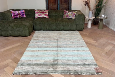 Handgeknoopt vloerkleed 19191 254cm x 167cm