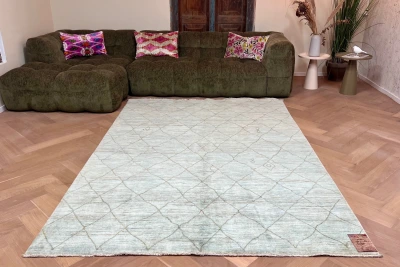 Handgeknoopt vloerkleed 22822 272cm x 184cm