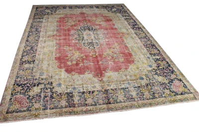 Vintage kirman vloerkleed 15089 411cm x 295cm