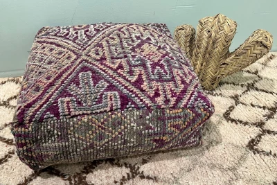  Marokkaanse Poef 60cm x 60cm x 25cm nr: 75041 incl. vulling