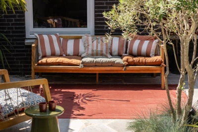 Tuinkleed palm de terre