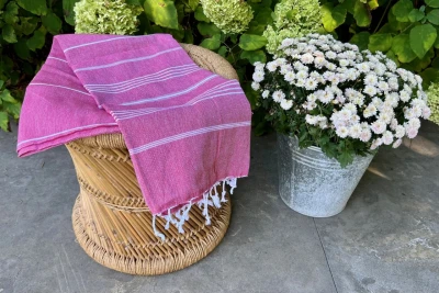 Hamamdoek rood 100% katoen (180cm x 100cm)  