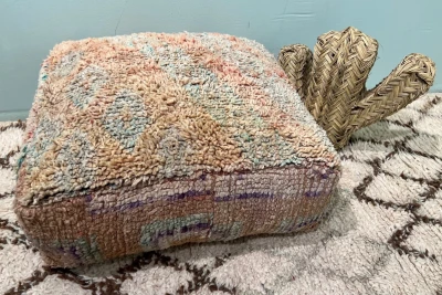  Marokkaanse Poef 60cm x 60cm x 25cm nr: 75029 incl. vulling