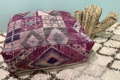  Marokkaanse Poef 60cm x 60cm x 25cm nr: 75091 incl. vulling