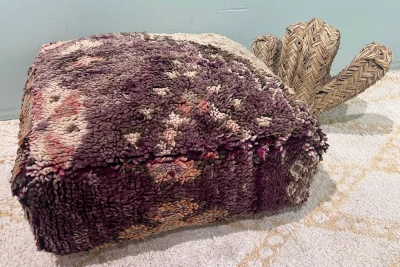 Marokkaanse Poef nr.47010 60cm x 60cm x 25cm incl. vulling