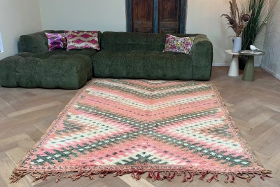 berber vloerkleed 43801 246cm x 196cm