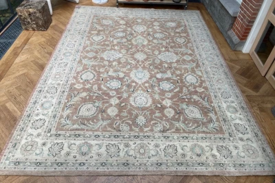 Handgemaakt ziegler vloerkleed uit Afghanistan 20400 382cm x 270cm