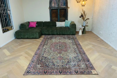 Vintage vloerkleed 59479 318cm x 176cm