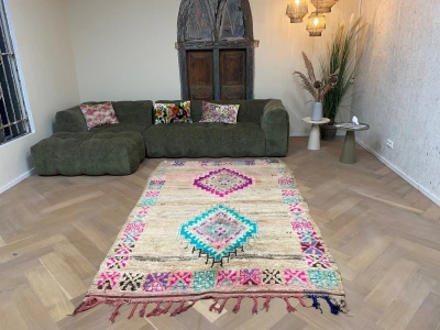 berber vloerkleed 17129 268cm x 168cm