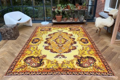 Rozenkelim authentiek, handgeweven in Moldavië 23398 300cm x 201cm  