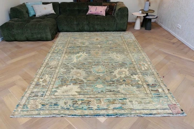 Handgeknoopt vloerkleed uit Afghanistan 122642 300cm x 205cm