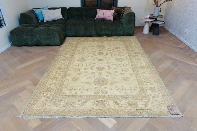 Handgemaakt vloerkleed uit Afghanistan 13480 295cm x 202cm