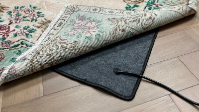 Vloerkleed verwarming 200cm x 180cm met controller op voorraad