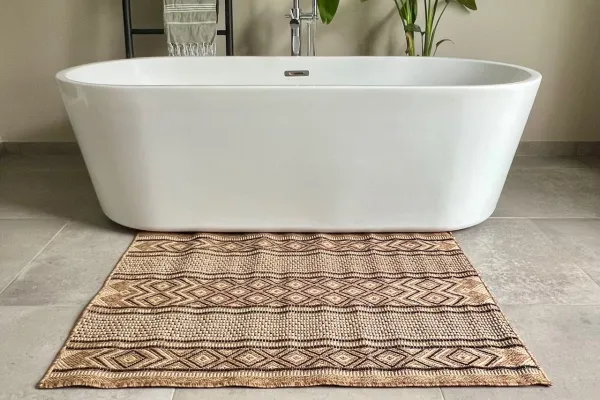 SALE Badmat jute look (120cm x 80cm) nr.8690