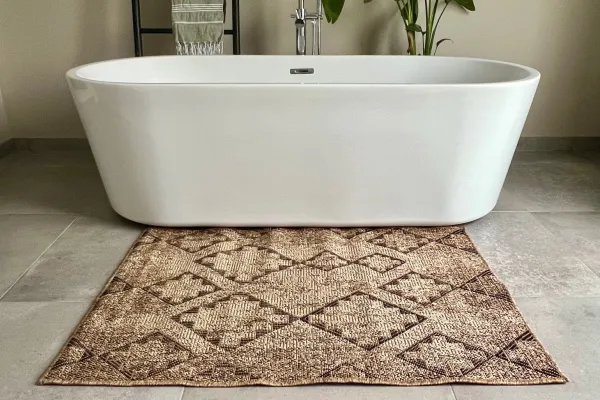 SALE Badmat jute look (120cm x 80cm) nr.8760