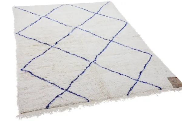 Beni ouarain met blauw nr.54717 230cm x 161cm 