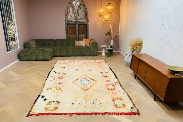 Sale beni mguild 63218 350cm x 193cm Kleed is dun