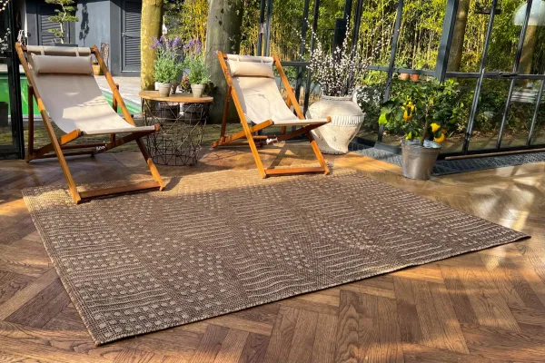 Sale Jute look platgeweven vloerkleed nr.8673 120cm x 80cm