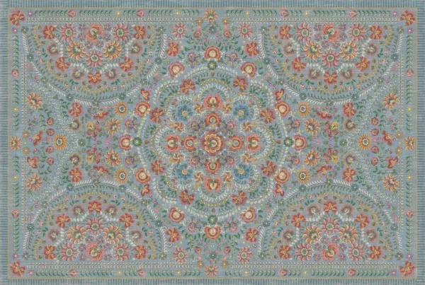 Sale vintage look vloerkleed 275cm x 185cm showroom model