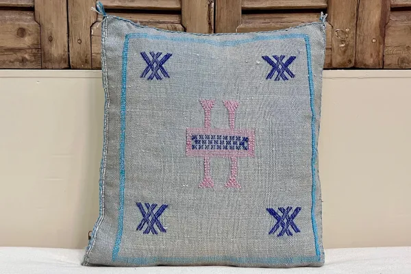 Sabra Kussen Marokko grijs 45cm x 45cm incl vulling nr.64181