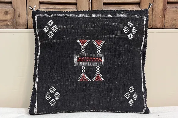 Sabra Kussen Marokko donker bruin 45cm x 45cm incl vulling nr.64179