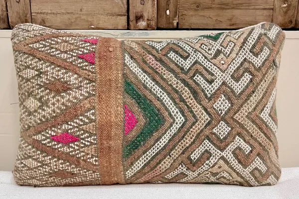 Marokkaans berber kussen nr. 87015 50cm x 30cm incl. vulling