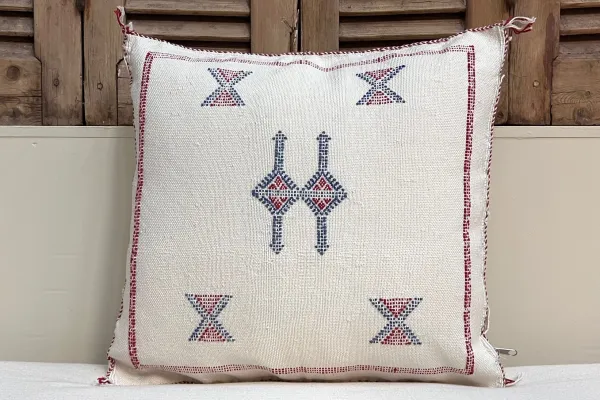 Sabra Kussen Marokko wit 45cm x 45cm incl vulling nr.14152