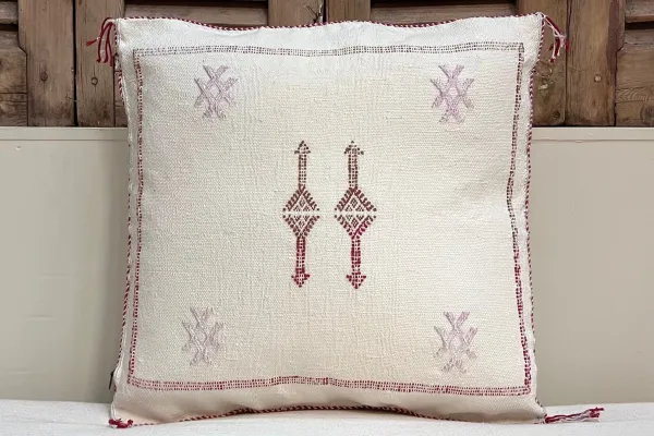 Sabra Kussen Marokko wit 45cm x 45cm incl vulling nr.14154