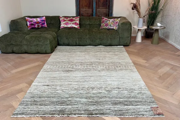 Handgeknoopt vloerkleed 48584 277cm x 181cm