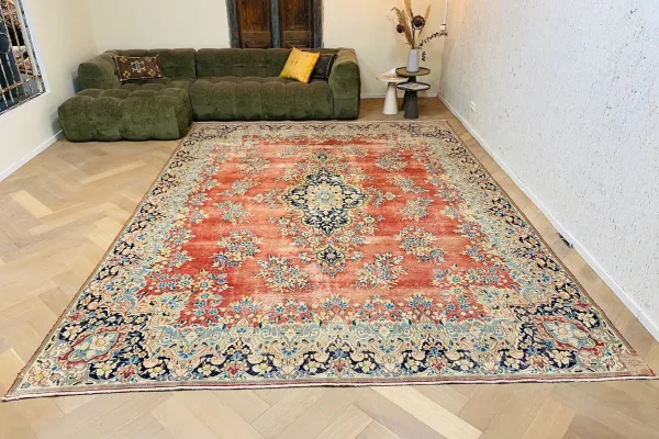 kirman vloerkleed 96047 401cm x 298cm