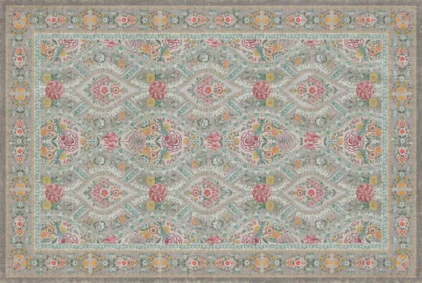 Sale vintage look vloerkleed 275cm x 185cm showroom model