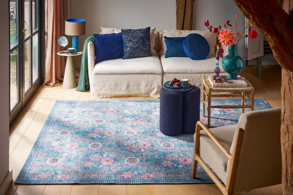 Sale vintage look vloerkleed 275cm x 185cm showroom model