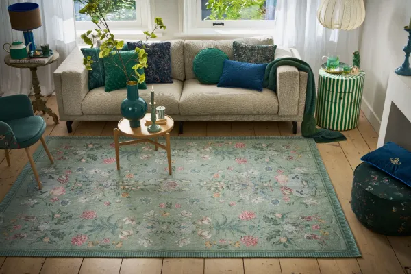 Sale vintage look vloerkleed 230cm x 155cm showroom model