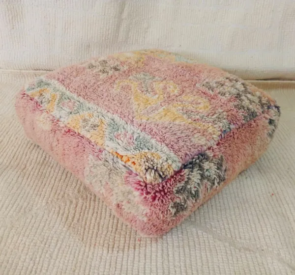 VERWACHT Marokkaanse Poef nr.12014 60cm x 60cm x 25 cm Leverbaar eind januari