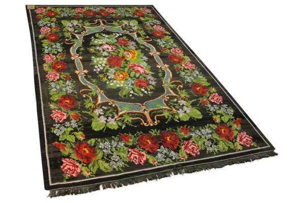Rozenkelim authentiek, handgeweven in Moldavië 25388 331cm x 209cm 