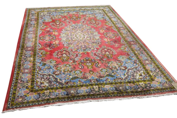 Antiek perzisch sarough vloerkleed nr.98162 310cm x 215cm