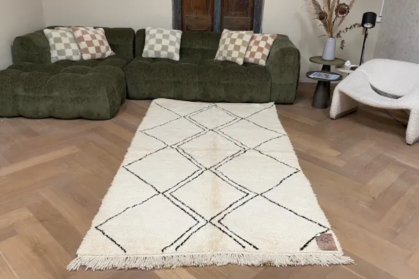 SALE Beni ourain  15303 250cm x 143cm Showroom model