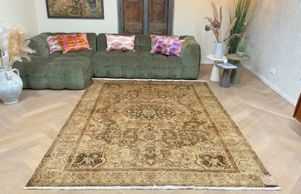 Vintage Perzisch vloerkleed 62311 278cm x 210cm