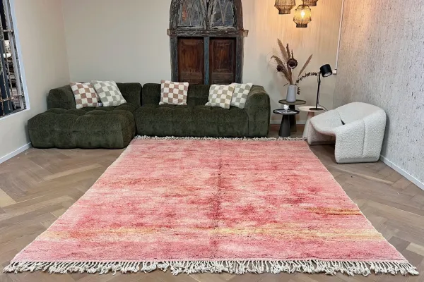 SALE Beni ouarain roze, oranje 17304 300cm x 240cm 
