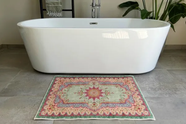 Badmat pastel kleur (90cm x 70cm) nr 1471 