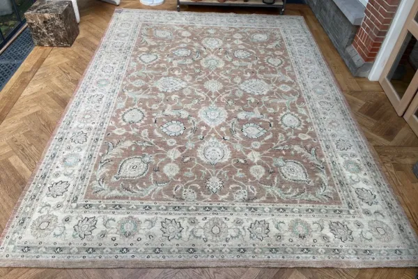 Handgemaakt ziegler vloerkleed uit Afghanistan 20400 382cm x 270cm