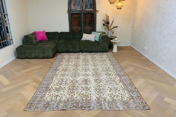 Vintage vloerkleed 59647 320cm x 200cm