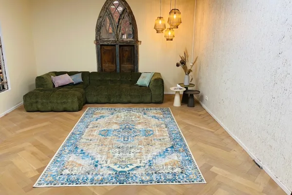 Vintage look vloerkleed in diverse maten nr 1025