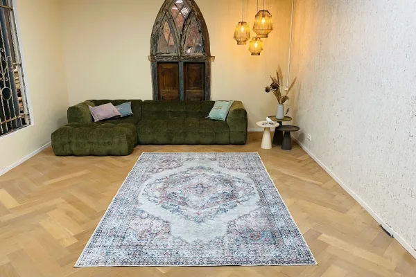 Vintage look vloerkleed in diverse maten nr 1164