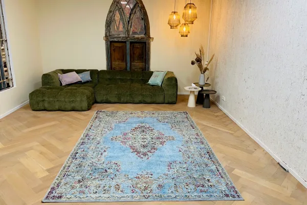 Vintage look vloerkleed in diverse maten nr 0086